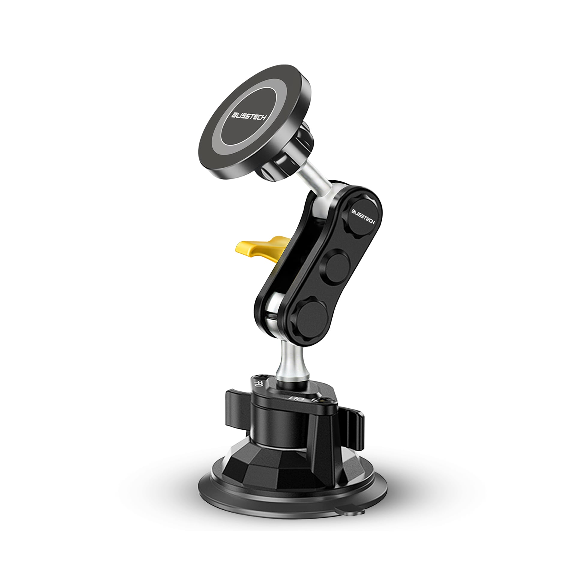 ที่จับโทรศัพท์แบบแม่เหล็ก ในรถยนต์ BLISSTECH รุ่น D5 ( ติดใช้งานกับกระจก ) ปรับมุมได้ 360 ํ วัสดุอะลูมิเนียมอัลลอย_0